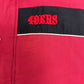 San Francisco 49ers Graphic Jacket | Size Large | Vintage 1990s NFL Football Red Jacket |