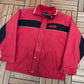 San Francisco 49ers Graphic Jacket | Size Large | Vintage 1990s NFL Football Red Jacket |