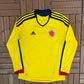 Colombia National Football Team Home Kit | Size Large | Vintage 2000s Yellow Soccer Jersey |