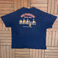 Dole Plantation Hawaii Graphic Tee | Size XX-Large | Vintage 2000s Juice Promotional Blue T-Shirt |