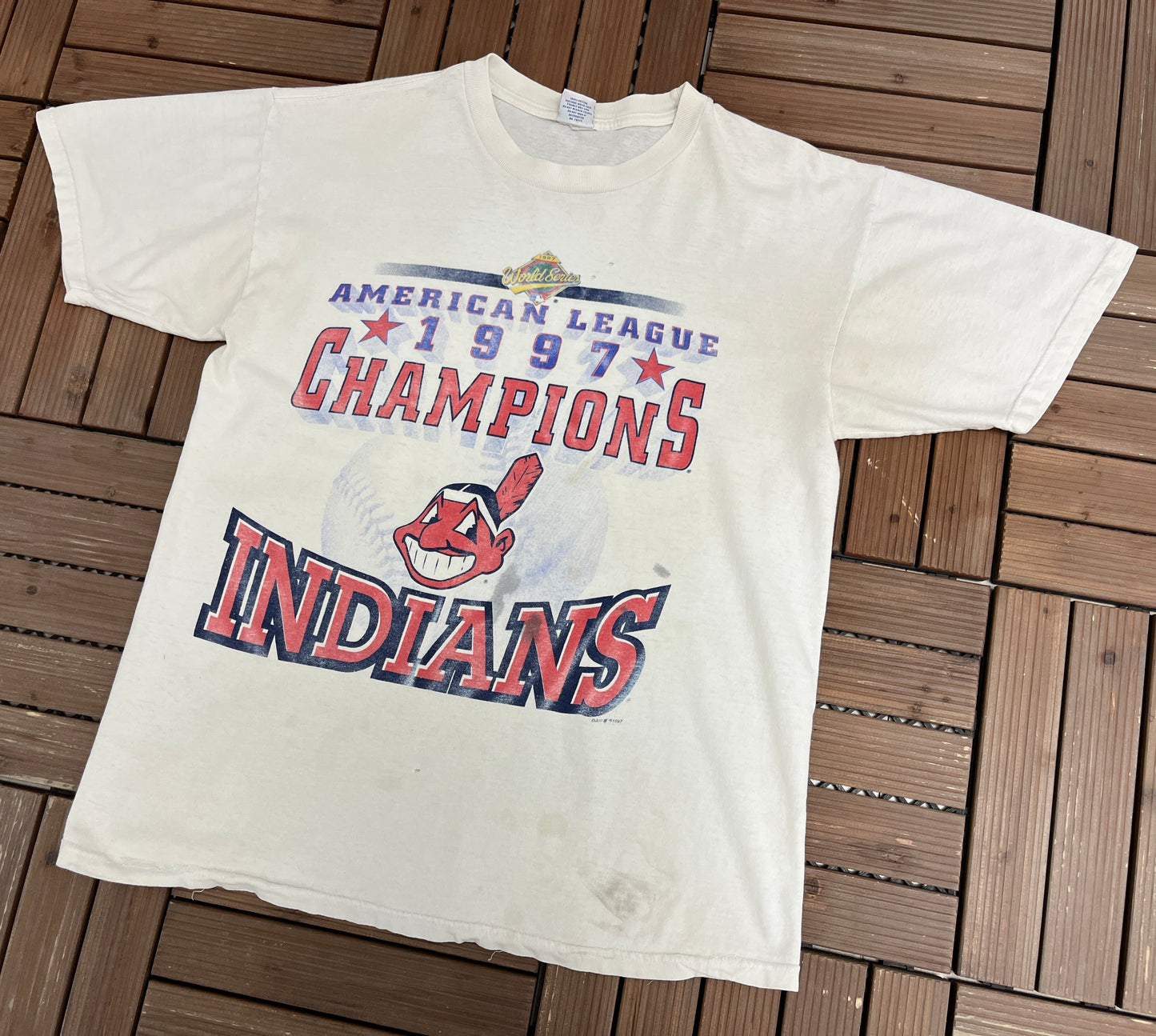 indians american league champions shirt