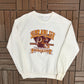 Washington Redskins Super Bowl XXII Graphic Crewneck | Size Large | Vintage 1980s NFL Football White Sweater |
