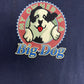 My Owner Is A Big Dog Graphic Tee | Size Medium | Vintage 2000s Cartoon Dog Blue T-Shirt |