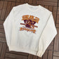 Washington Redskins Super Bowl XXII Graphic Crewneck | Size Large | Vintage 1980s NFL Football White Sweater |