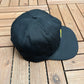 Kenny Rogers Stitched Graphic Hat | Snap Back | Vintage 1980s Country Music Black Cap |