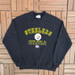 Pittsburgh Steelers Super Bowl XL Champions Graphic Crewneck | Size Medium | Vintage 2000s Football Black Sweater |