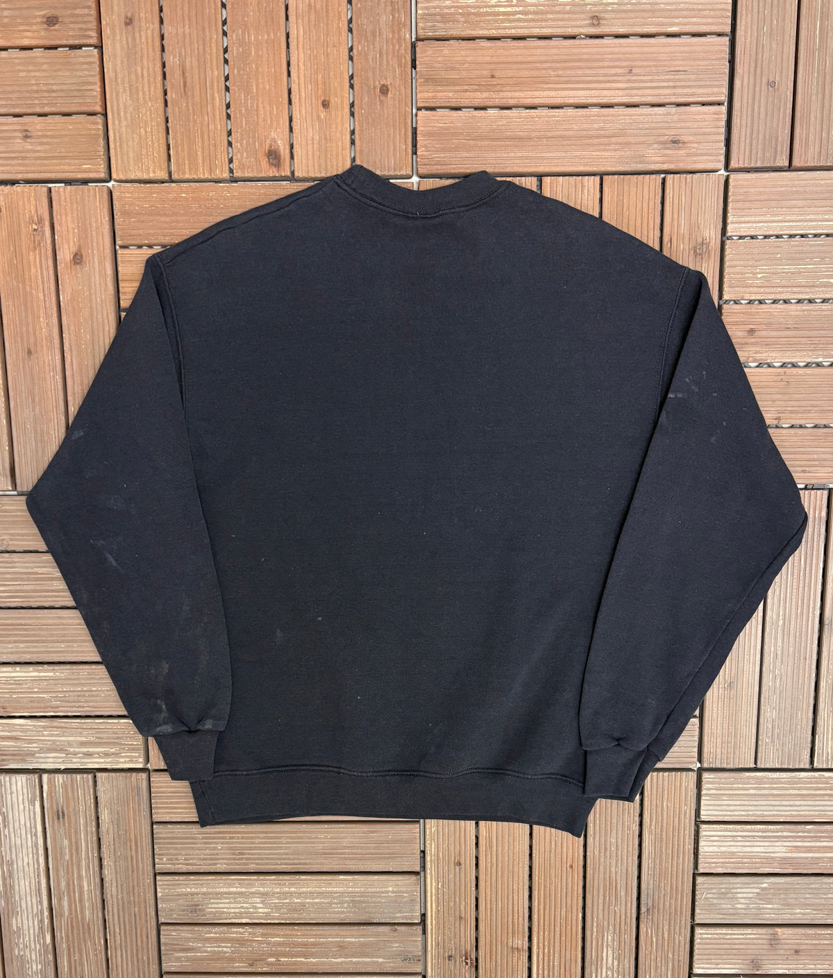 Pittsburgh Steelers Super Bowl XL Champions Graphic Crewneck | Size Medium | Vintage 2000s Football Black Sweater |