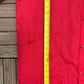 Big Jon Fishing Graphic Windbreaker | Size Medium | Vintage 1980s Promotional Red Jacket |