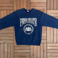 Penn State Nittany Lions Graphic Crewneck | Size Large | Vintage 1990s Blue College Sweater |