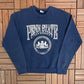 Penn State Nittany Lions Graphic Crewneck | Size Large | Vintage 1990s Blue College Sweater |