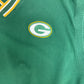 Green Bay Packers Embroidered Graphic Vest | Size XX-Large | Vintage 1990s NFL Football Green Starter Coach Vest |