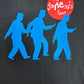 The Genesis We Can't Dance Tour Graphic Tee | Size Large | Vintage 1990s Rock Black T-Shirt |