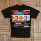 The Genesis We Can't Dance Tour Graphic Tee | Size Large | Vintage 1990s Rock Black T-Shirt |