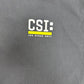 CSI Crime Scene Investigation Las Vegas Graphic Tee | Size XX-Large | Vintage 2000s Promotional Black T-Shirt |