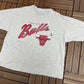 Chicago Bulls Graphic Tee | Size XX-Large | Vintage 1990s NBA Basketball Grey T-Shirt |