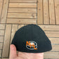 Detroit Red Wings Embroidered Graphic Hat | Size 6 7/8 | Vintage 1990s NHL Hockey Black Cap |