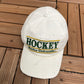 Baylor Bears Hockey Graphic Hat | Snap Back | Vintage 1990s White College Cap |