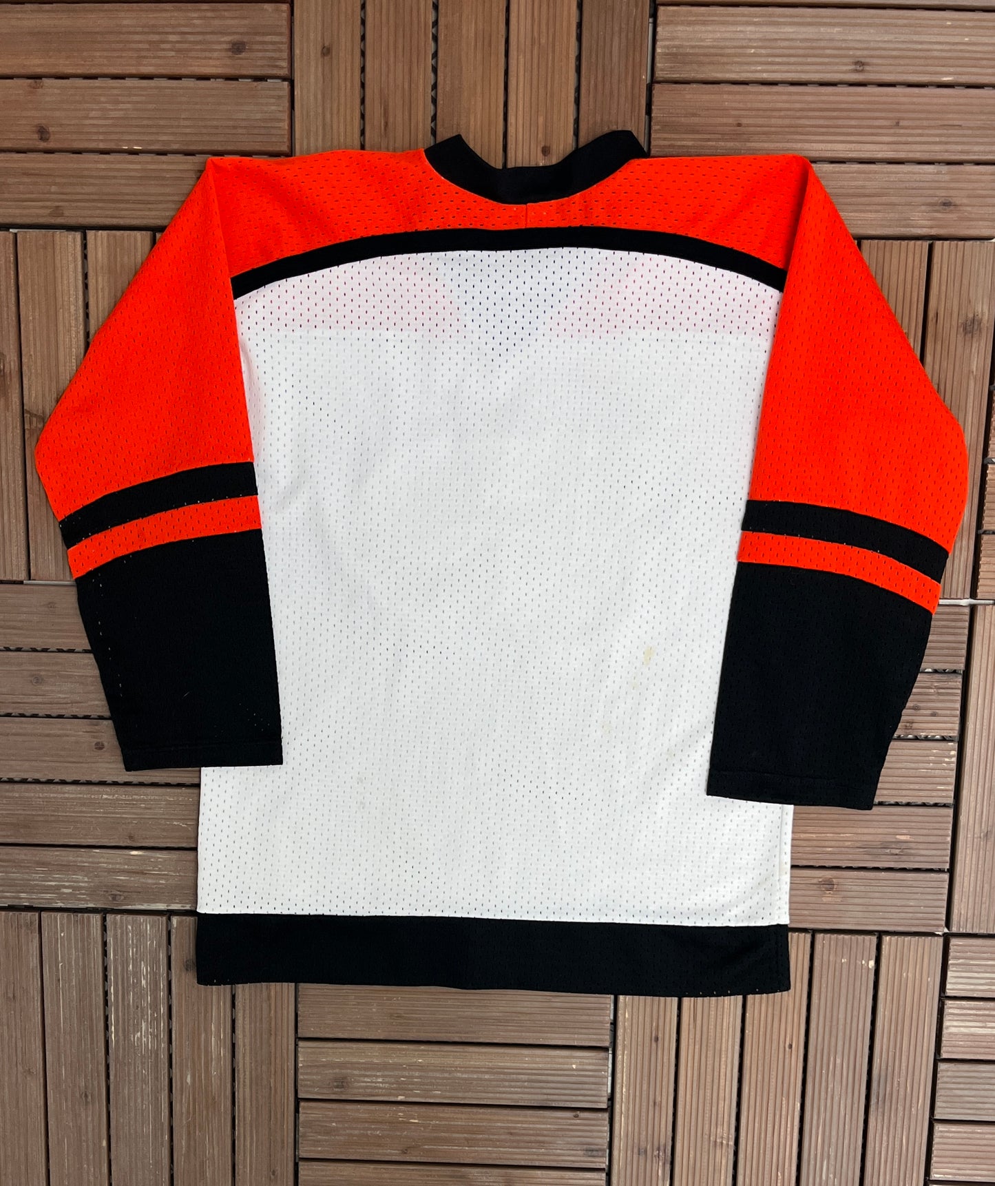 Philadelphia Flyers Stitched Hockey Jersey | Size Medium | Vintage 1990s NHL Hockey Jersey |