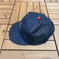 Minnesota Twins Embroidered Hat | Snap Back | Vintage 1990s MLB Baseball Trucker Blue Cap |