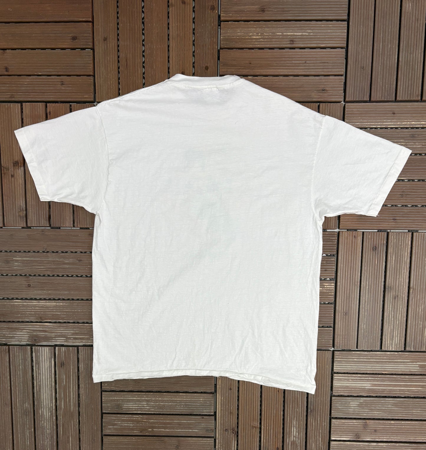 St. John Iguana House Graphic Tee | Size X-Large | Vintage 1990s White Single Stitch T-Shirt |