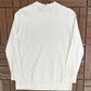 Reebok Classic Graphic Tee | Size Large | Retro White Branded Long Sleeve T-Shirt |
