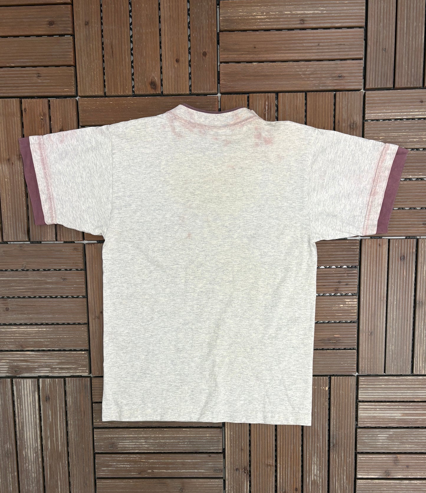 Elk & Bison Prairie, Kentucky Graphic Tee | Size Medium | Vintage 1990s Animal Grey T-Shirt |