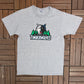 Minnesota Timberwolves Graphic Tee | Size Large | Vintage 2000s NBA Basketball Starter Grey T-Shirt |