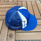 Atlanta Braves Embroidered Hat | Snap Back | Vintage 1990s MLB Baseball Blue Trucker Cap |