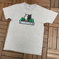 Minnesota Timberwolves Graphic Tee | Size Large | Vintage 2000s NBA Basketball Starter Grey T-Shirt |