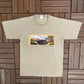 Grand Canyon National Park Graphic Tee | Size Medium | Vintage 2000s Tourist Grey T-Shirt |