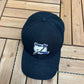 Tampa Bay Lightning Embroidered Graphic Hat | Snap Back | Vintage 1990s Sports Specialties NHL Hockey Black Cap |