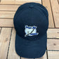 Tampa Bay Lightning Embroidered Graphic Hat | Snap Back | Vintage 1990s Sports Specialties NHL Hockey Black Cap |