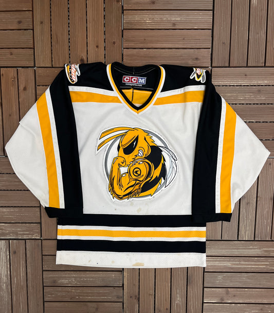 Ski-Doo Team Hockey Jersey | Size Small | Vintage 2000s Hockey White Jersey |