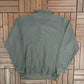 Tundra Canada 3D Knit Collared Sweater | Size Large | Vintage 1990s Green/Brown Collared Long Sleeve |