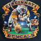 Cincinnati Bengals Graphic Tee | Size Large | Vintage 2000s NFL Football Black T-Shirt |