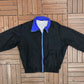 Radical Rain Gear Golf Graphic Windbreaker | Size Large | Vintage 1990s Golf Black Windbreaker |