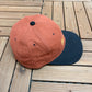 Mobil Embroidered Graphic Hat | Metal Clasp | Vintage 1990s Promotional Red Cap |