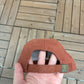Mobil Embroidered Graphic Hat | Metal Clasp | Vintage 1990s Promotional Red Cap |