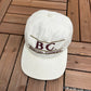 Boston College Eagles Graphic Hat | Snap Back | Vintage 1990s College Sports White Cap |