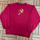 Away Flew Pooh And Piglet Too Graphic Crewneck | Size Large | Vintage 1990s Disney Red Sweater |