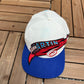 Mark Martin Valvoline Racing Graphic Hat | Strap Back | Vintage 2000s Racing White Cap |