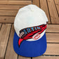 Mark Martin Valvoline Racing Graphic Hat | Strap Back | Vintage 2000s Racing White Cap |