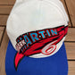 Mark Martin Valvoline Racing Graphic Hat | Strap Back | Vintage 2000s Racing White Cap |