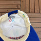 Mark Martin Valvoline Racing Graphic Hat | Strap Back | Vintage 2000s Racing White Cap |