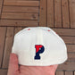 Penn Quakers Embroidered Graphic Hat | Size 7 1/8 | Vintage 1990s College White Cap |