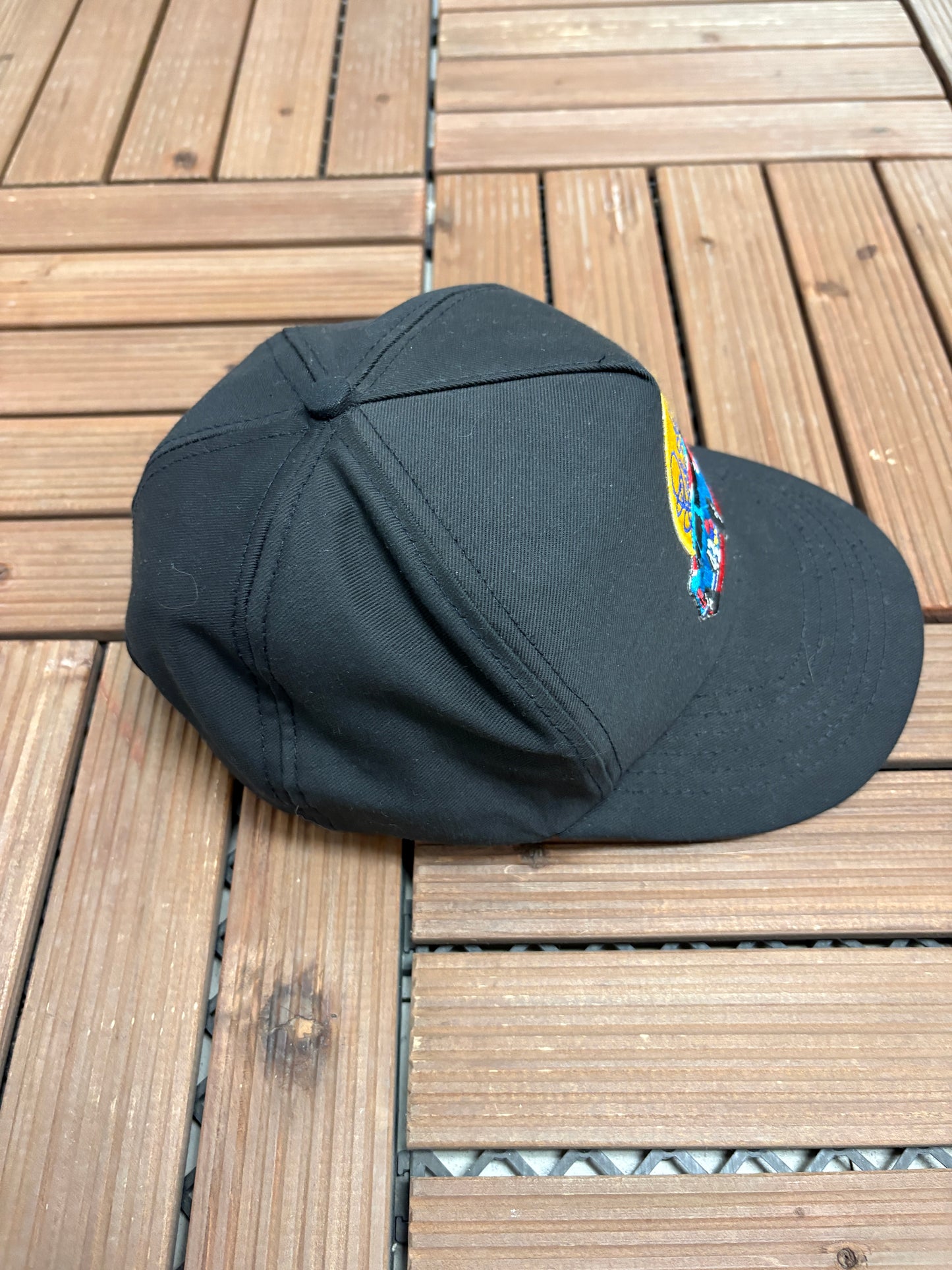 Richard Petty #43 NASCAR Embroidered Hat | Snap Back | Vintage 1990s Racing Black Cap |