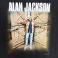 Alan Jackson Graphic Tee | Size X-Large | Vintage 2000s Country Music Black T-Shirt |