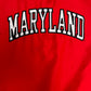 Maryland Terrapins Graphic Windbreaker | Size X-Large | Vintage 1990s College Red Light Jacket |