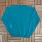 Atlanta Olympics '96 Embroidered Crewneck | Size Medium | Vintage 1990s Promotional Green Sweater |