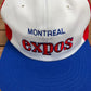 Montreal Expos Embroidered Graphic Hat | Snap Back | Vintage 1990s MLB Baseball White Cap |